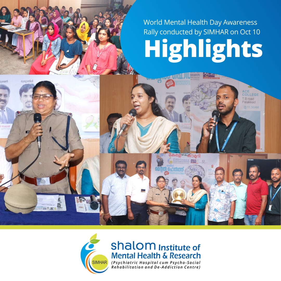 World Mental Health Day 2024: SIMHAR honoured for its contributions to mental health
